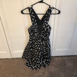 Black tiered dress from H&M